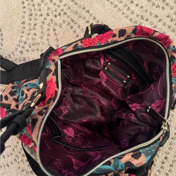 Betsey Johnson Leopard-Print Bag - Picture 6 of 9